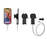 Brodit mount + Apple MagSafe Charger-zwart/sig iPhone 12-15